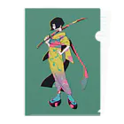 朝際イコ/ ICO ASAGIWAの刃 Clear File Folder