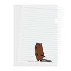 pinyako5502のprairiedogのたまちゃん Clear File Folder