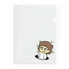 レウンの店のレウンくん (キラキラ) Clear File Folder