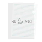 ６畳エアラインのINU SUKI Clear File Folder