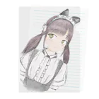 みみちゃんのみみちゃん メイド Clear File Folder