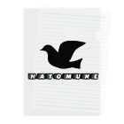 учк¡✼*のHATOMUNE(鳩胸) クリアファイル