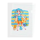 にちしょっぷのぶくぶくリゾート Clear File Folder