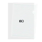 mini.official.buyshop_Tシャツ・パーカーの充電 Clear File Folder