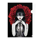 dahlia shop SUZURIのVolatile Clear File Folder