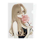 dahlia shop SUZURIのdahlia2 Clear File Folder