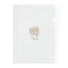 魔法使いになりたいぽっこ🌸のうぉるくんのグッズ Clear File Folder