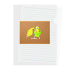 tuesday7のFuku&Lemon Clear File Folder