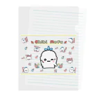 チビもふSHOPのチビもふグッズ Clear File Folder