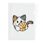 グリヴェール森の雑貨のねこ【ミケ】 Clear File Folder