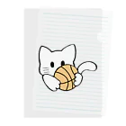 グリヴェール森の雑貨のねこ【白】 Clear File Folder