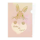 Cadeau de LapinのCadeau de Lapin クリアファイル