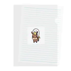 玉嶋亮 競馬の教科書 著者のたまちゃん Clear File Folder