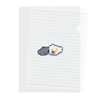 しらこのもっちとれんれん Clear File Folder