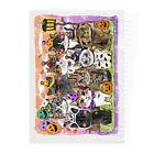 shop あこ猫犬屋のハロウィン猫2 Clear File Folder