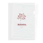 YuzupのPION 鍵盤の花 Clear File Folder