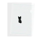 黒猫の住処のあの頃の黒猫シリーズ Clear File Folder