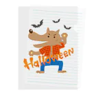 mincruのHALLOWEEN_オオカミ男 Clear File Folder