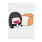 かわいいおみせのためちゃんとパン Clear File Folder