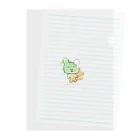 ぼやっくま official｜さっとんのぼやっくま｜アートペイント Clear File Folder