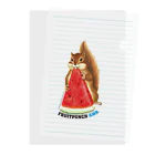 Delirious studioのFRUITPUNCH ADM_watermelon Clear File Folder