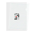 FUN-MLのFUN-MLロゴ Clear File Folder