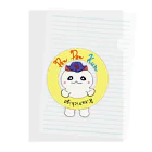 ねこミミ　nekomimiのぺんぺんくんのマーク Clear File Folder