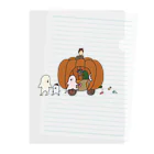 ぱくぱく村ふるさと納税のぱくぱく村のハロウィン Clear File Folder