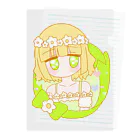 かわいいもののおみせ　いそぎんちゃくのお花ちゃん🌼 Clear File Folder