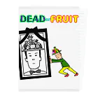 フルーツおじさんとっしーオリジナルグッズストアのDEAD or FRUIT Clear File Folder