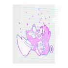 かわいいもののおみせ　いそぎんちゃくのゆめかわ天使ちゃん Clear File Folder