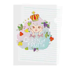 nanatitchのqueen of fruits Clear File Folder