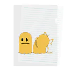 OCTOPUS_shopの名前なし_イエロー Clear File Folder