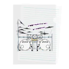 TAKERUNshop”takerock″のTAKERUNDrums Black Clear File Folder