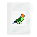 koedaのコザクラインコ Clear File Folder