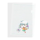 宇チュウ∅Store✩.*のカエデちゃんアイテム〜鳥さん追いかけVer.〜 Clear File Folder