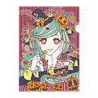 OKAKA屋のハロウィン Clear File Folder