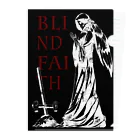 CIGARETTE LOVERのBLIND FAITH Clear File Folder