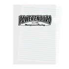 8H POWER ENDUROのPOWER ENDURO 8hours goods クリアファイル