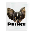 チワワのOWTANのPRINCE  チワワ　ホワイト Clear File Folder