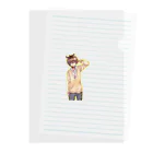 寒天(夜空たん)の茶髪シンタローくん Clear File Folder