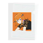 🥺如月🥺のハロウィン🎃ガール Clear File Folder