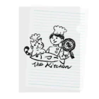 鍛治本ワークショップのThe Kitchen 記念グッズ Clear File Folder