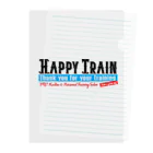 HAPPY TRAIN GOODSのHAPPY TRAIN LOVE クリアファイル