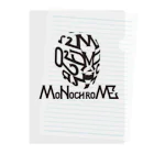 MoNochroMEのMoNochroMEマスク（黒） Clear File Folder