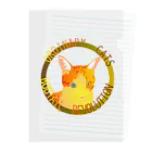 『NG （Niche・Gate）』ニッチゲート-- IN SUZURIのOrdinary Cats01h.t.(秋) Clear File Folder