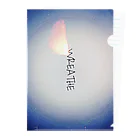 中山綿棒の工房の『WREATHE（EP）』グッズ クリアファイル