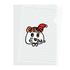 ウタハムちゃんです♪のウタハムちゃんサンタさん Clear File Folder