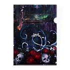 【ホラー専門店】ジルショップの(縦長)Dark Gothic Clear File Folder