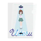 Mah A Waの浮いてる女の子 Clear File Folder